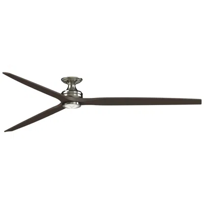 Fanimation Spitfire Dc Custom 96" Flush - Bn W/ Dwa Blades - Light Kit