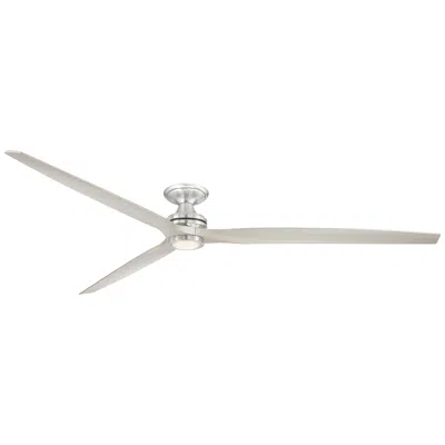 Fanimation Spitfire Dc Custom 96" Flush - Bn With Bn Blades & Light Kit