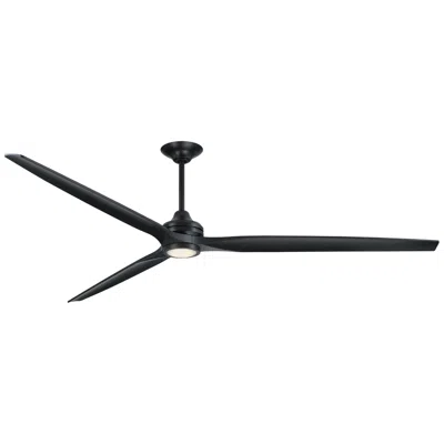 Fanimation Spitfire Dc Custom - 96 Inch - Bl With Bl Blades And Bl Led Lk