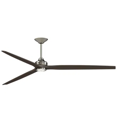 Fanimation Spitfire Dc Custom - 96 Inch - Bn With Dwa Blades And Bn Led Lk