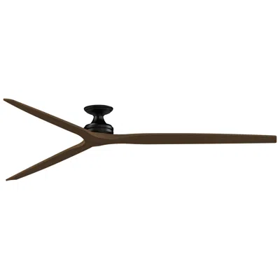 Fanimation Spitfire Dc Custom - 96 Inch Flush - Bl With Wk Blades