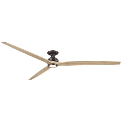 Fanimation Spitfire Dc Custom 96 Inch Flush - Dz W/ N Blades And Dz Led Lk