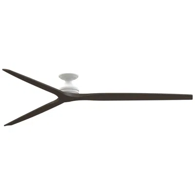 Fanimation Spitfire Dc Custom - 96 Inch Flush - Mw With Dwa Blades