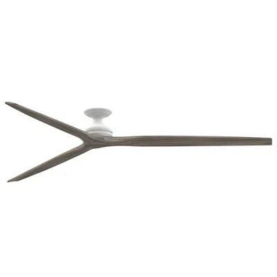 Fanimation Spitfire Dc Custom - 96 Inch Flush - Mw With We Blades