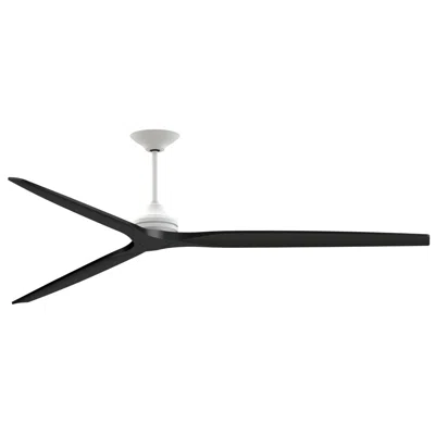 Fanimation Spitfire Dc Custom - 96 Inch - Mw With Bl Blades