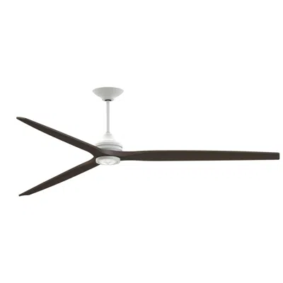 Fanimation Spitfire Dc Custom - 96 Inch - Mw With Dwa Blades And Mw Led Lk