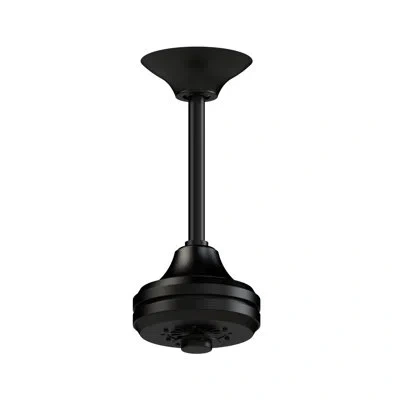 Fanimation Spitfire Dc Indoor/outdoor Smart Ceiling Fan Dc Motor With Remote Control - (motor Only) In Black