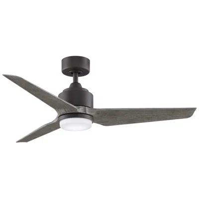Fanimation Triaire Custom - 48 Inch - Grw With Wew Blades And Led Lk
