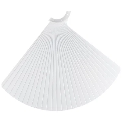 Fanimation Triaire Custom 52-inch Indoor/outdoor Pleated 3-blade Fan Set - Matte White