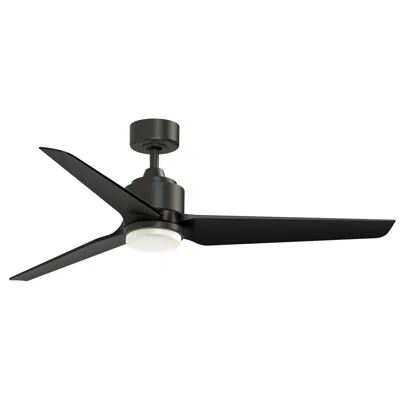 Fanimation Triaire Custom - 56 Inch - Dzw With Blw Blades And Led Lk