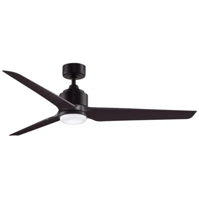 Fanimation Triaire Custom - 60 Inch - Dzw With Dwaw Blades And Led Lk