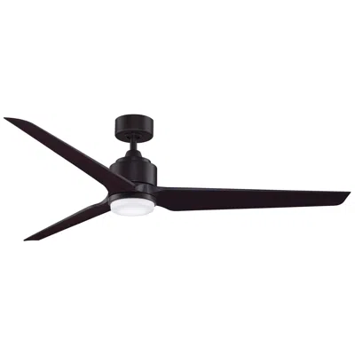 Fanimation Triaire Custom - 64 Inch - Dzw With Dwaw Blades And Led Lk