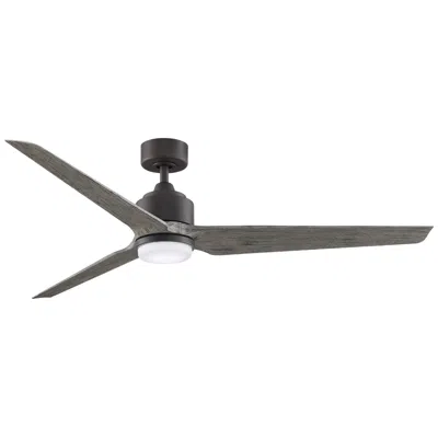 Fanimation Triaire Custom - 64 Inch - Grw With Wew Blades And Led Lk
