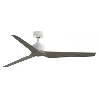 Fanimation Triaire Custom - 64 Inch - Mww With Wew Blades