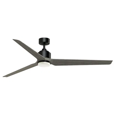 Fanimation Triaire Custom - 72 Inch - Blw With Wew Blades And Led Lk