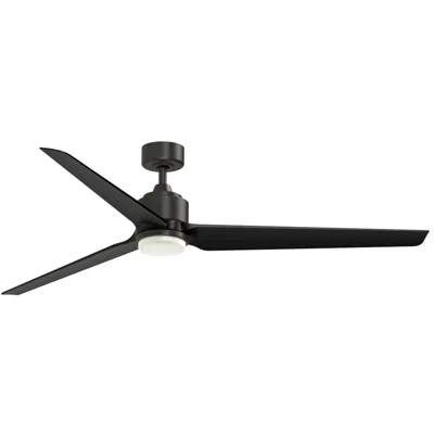 Fanimation Triaire Custom - 72 Inch - Dzw With Blw Blades And Led Lk