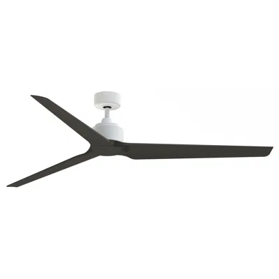 Fanimation Triaire Custom - 72 Inch - Mww With Dwaw Blades