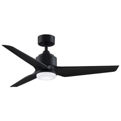 Fanimation Triaire Custom Marine 48 In In/out Smart Fan In Black