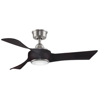 Fanimation Wrap Custom - 44 Inch - Bn With Dwa Blades And Led Lk
