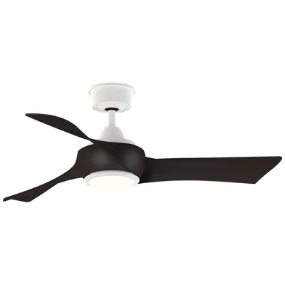 Fanimation Wrap Custom - 44 Inch - Mw With Dwa Blades And Led Lk
