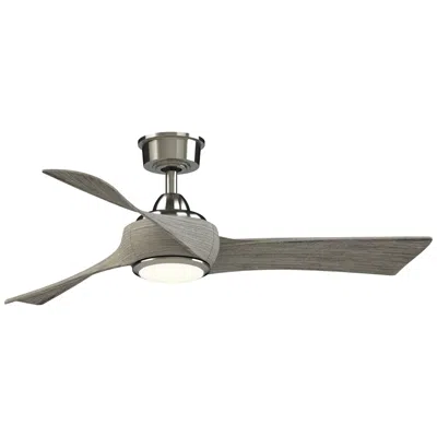 Fanimation Wrap Custom - 48 Inch - Bn With We Blades And Led Lk