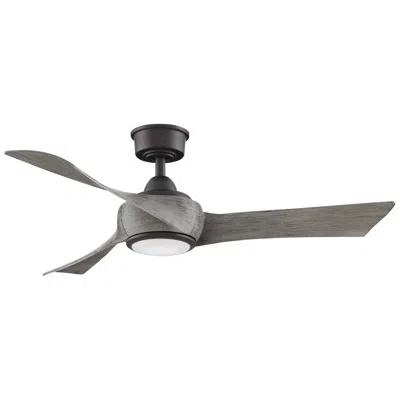 Fanimation Wrap Custom - 48 Inch - Gr With We Blades And Led Lk