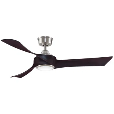 Fanimation Wrap Custom - 52 Inch - Bn With Dwa Blades And Led Lk