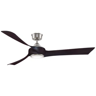 Fanimation Wrap Custom - 60 Inch - Bn With Dwa Blades And Led Lk