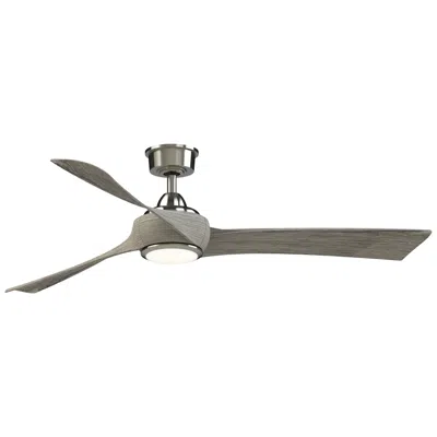 Fanimation Wrap Custom - 60 Inch - Bn With We Blades And Led Lk