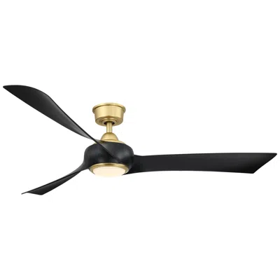 Fanimation Wrap Custom - 60 Inch - Bs With Bl Blades And Led Lk