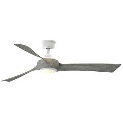 Fanimation Wrap Custom - 60 Inch - Mw With We Blades And Led Lk