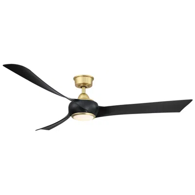 Fanimation Wrap Custom - 64 Inch - Bs With Bl Blades And Led Lk