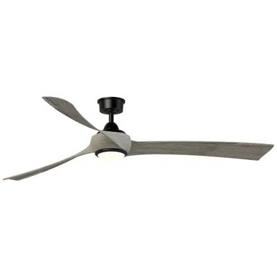 Fanimation Wrap Custom - 72 Inch - Bl With We Blades And Led Lk