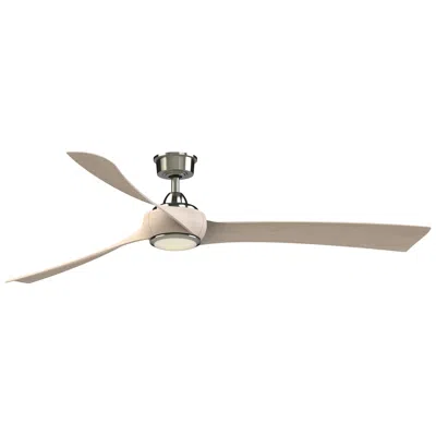 Fanimation Wrap Custom - 72 Inch - Bn With Ww Blades And Bn Lk