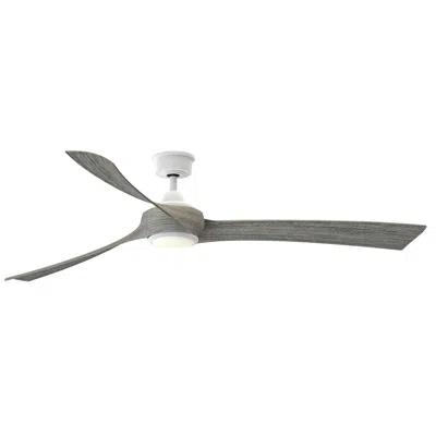 Fanimation Wrap Custom - 72 Inch - Mw With We Blades And Led Lk