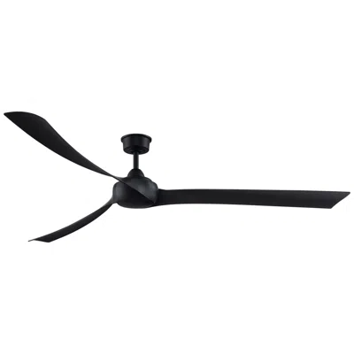 Fanimation Wrap Custom - 84 Inch - Bl With Bl Blades