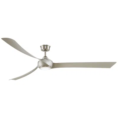 Fanimation Wrap Custom - 84 Inch - Bn With Bn Blades And Led Lk