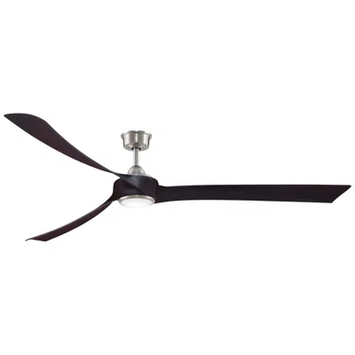 Fanimation Wrap Custom - 84 Inch - Bn With Dwa Blades And Led Lk