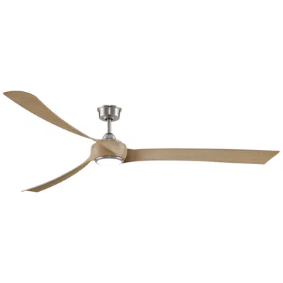 Fanimation Wrap Custom - 84 Inch - Bn With N Blades And Led Lk