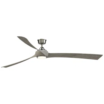 Fanimation Wrap Custom - 84 Inch - Bn With We Blades And Led Lk