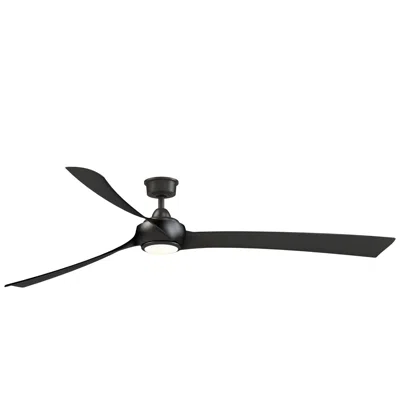 Fanimation Wrap Custom - 84 Inch - Dz With Bl Blades And Led Lk
