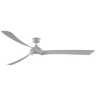 Fanimation Wrap Custom - 84 Inch - Mw With Ww Blades And Led Lk