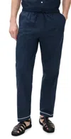 Fanm Mon Anton Drawstring Pants Navy