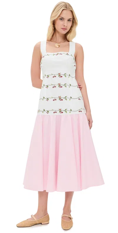 Fanm Mon Cagla Dress Strawberry Fields In Pink