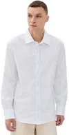 Fanm Mon Eren Embroidered Shirt White In White