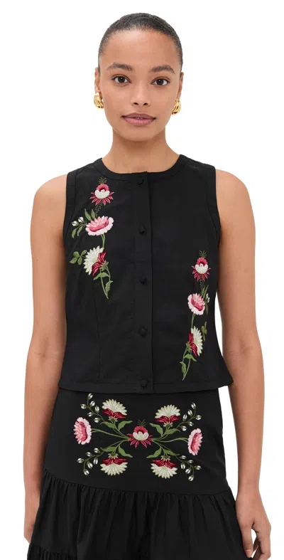 Fanm Mon Linares Top Black