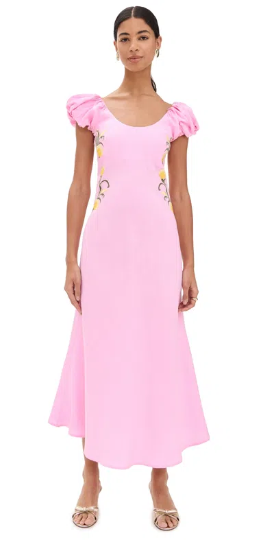 Fanm Mon Vienna Dress Fondant Pink