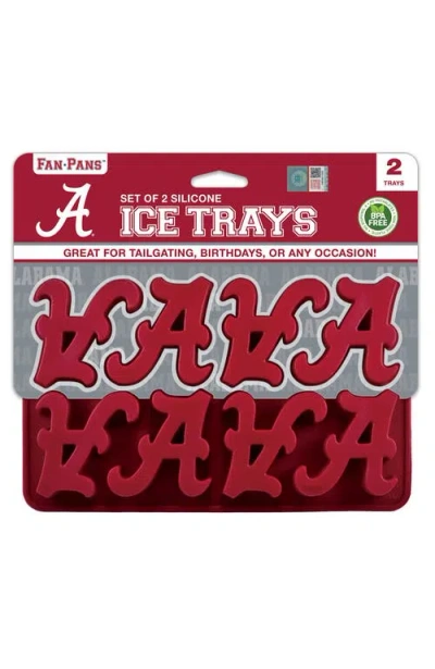 Fanpan Alabama Crimson Tide Ice Cube Tray In Multi