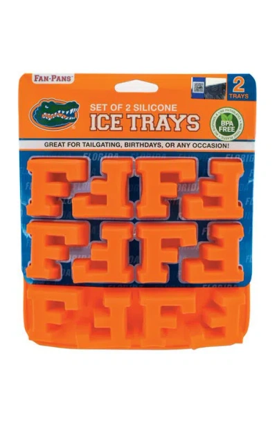Fanpan Florida Gators Ice Cube Tray In Orange