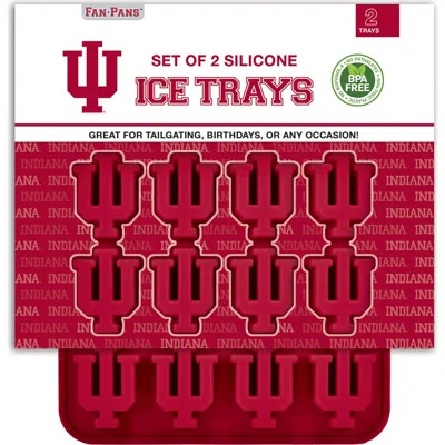 Fanpan Indiana Hoosiers Ice Cube Tray In Red